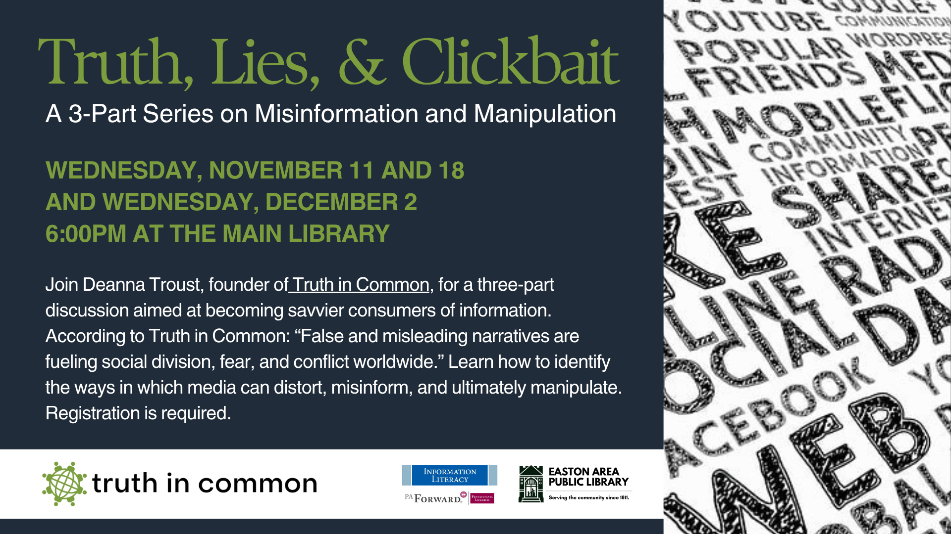 TruthLiesClickBaitSeminar